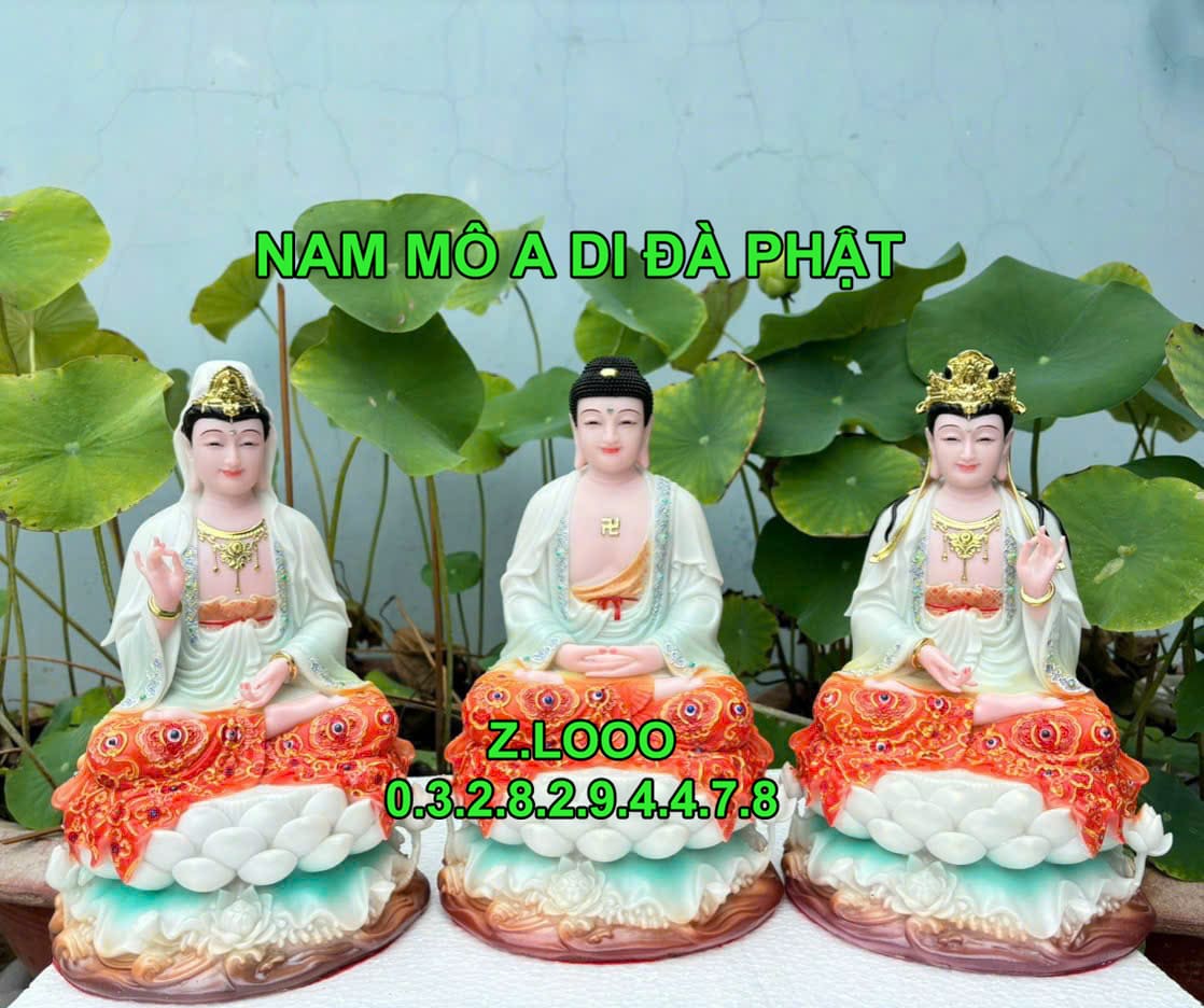 Tây Phương Tam Thánh đứng