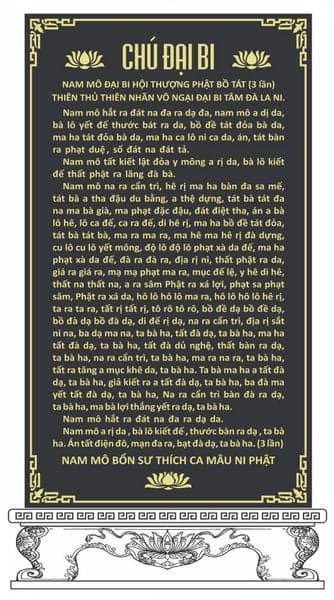 Gieo duyên Chú Đại Bi