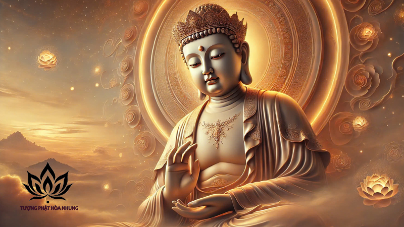 Mơ Thấy Phật A Di Đà Xuất Hiện Giữa Ánh Hào Quang