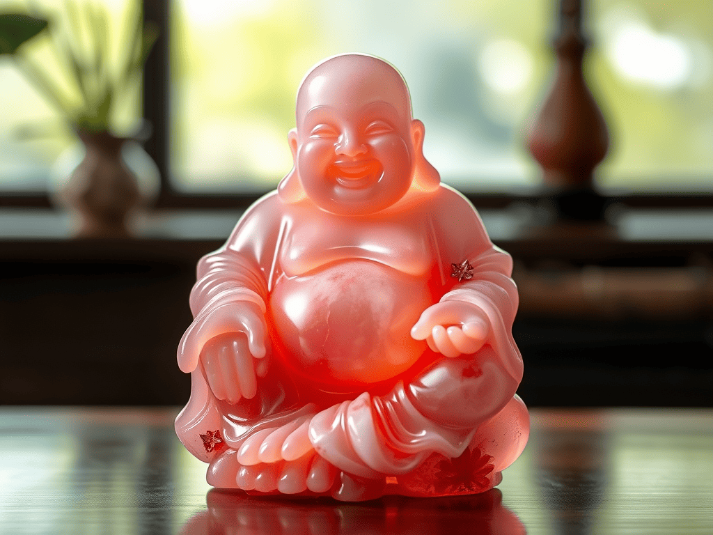 phật di lặc bằng đá thạch anh