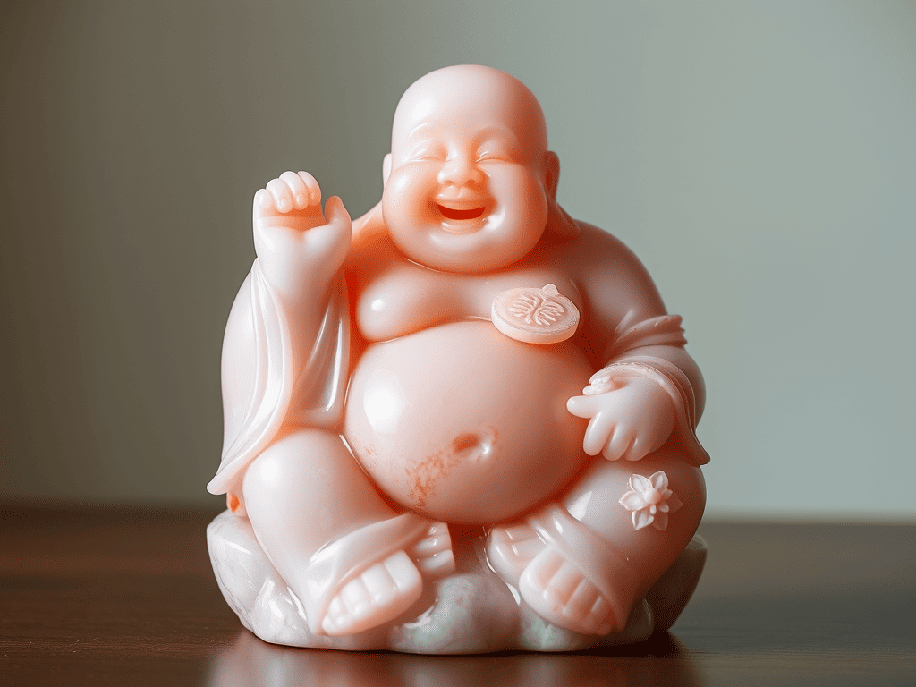 phật di lặc bằng đá thạch anh