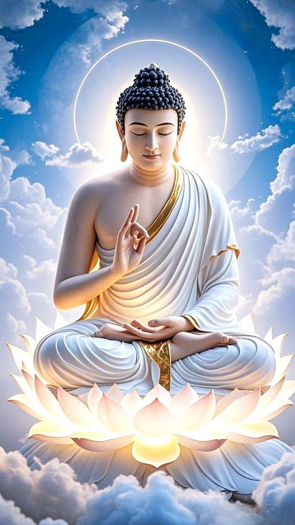 Tranh Phật 3d rõ nét chi tiết