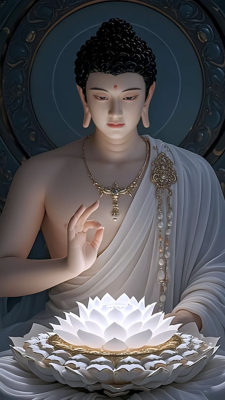 Tranh Phật 3d rõ nét chi tiết