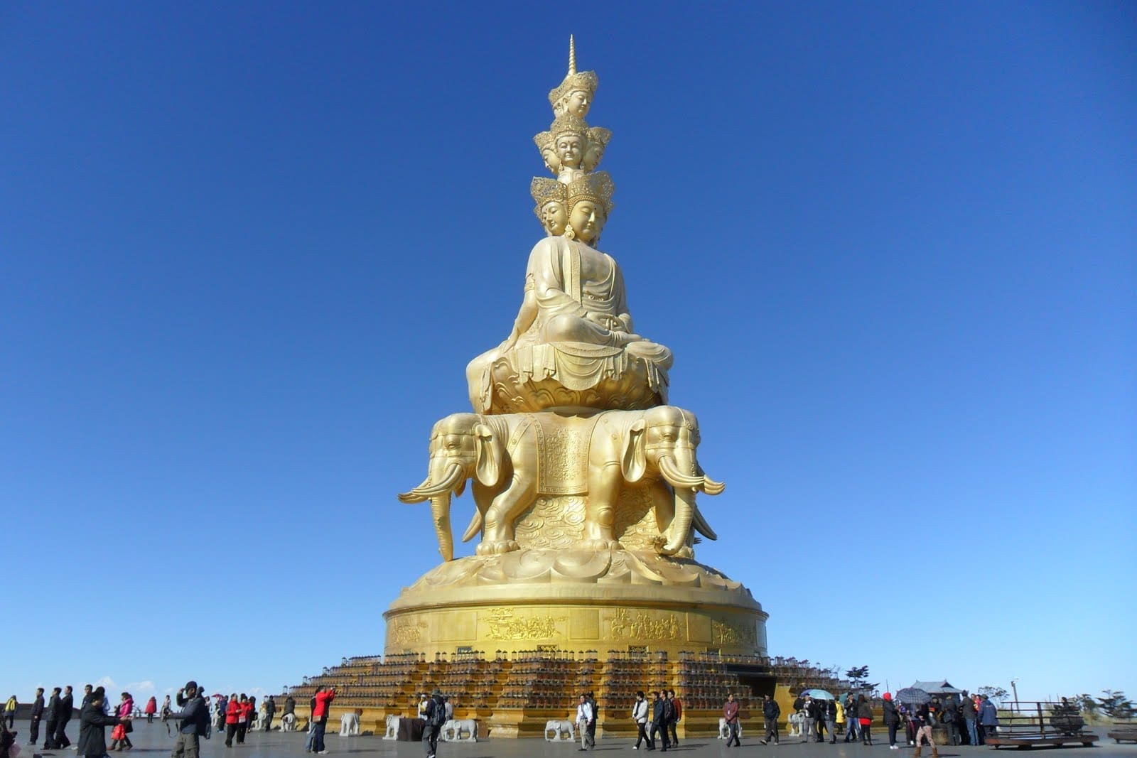 tượng phật phổ hiền bồ tát