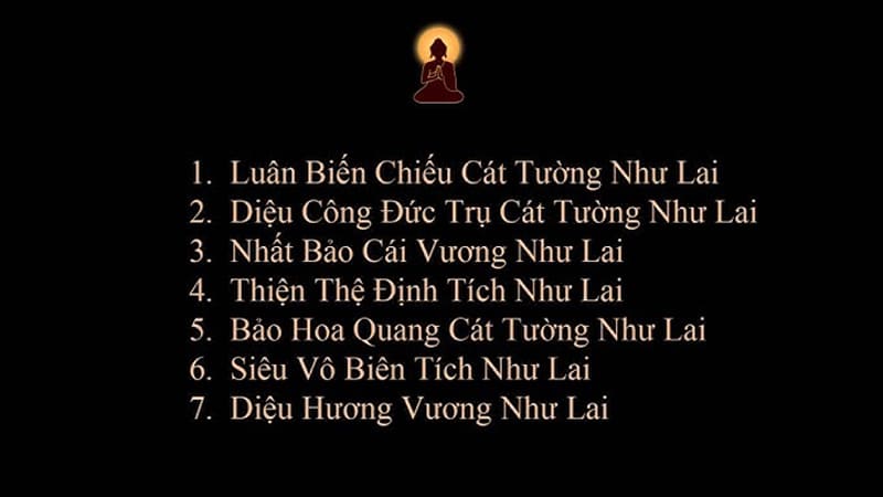 Khám Phá Ý Nghĩa Sâu Sắc Của 7 Danh Hiệu Phật