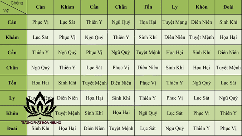 Cung mệnh và mệnh ngũ hành có giống nhau không?