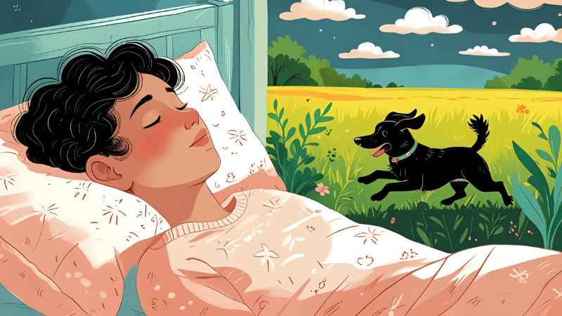 When Should You Be Concerned About Dreaming Of A Black Dog?