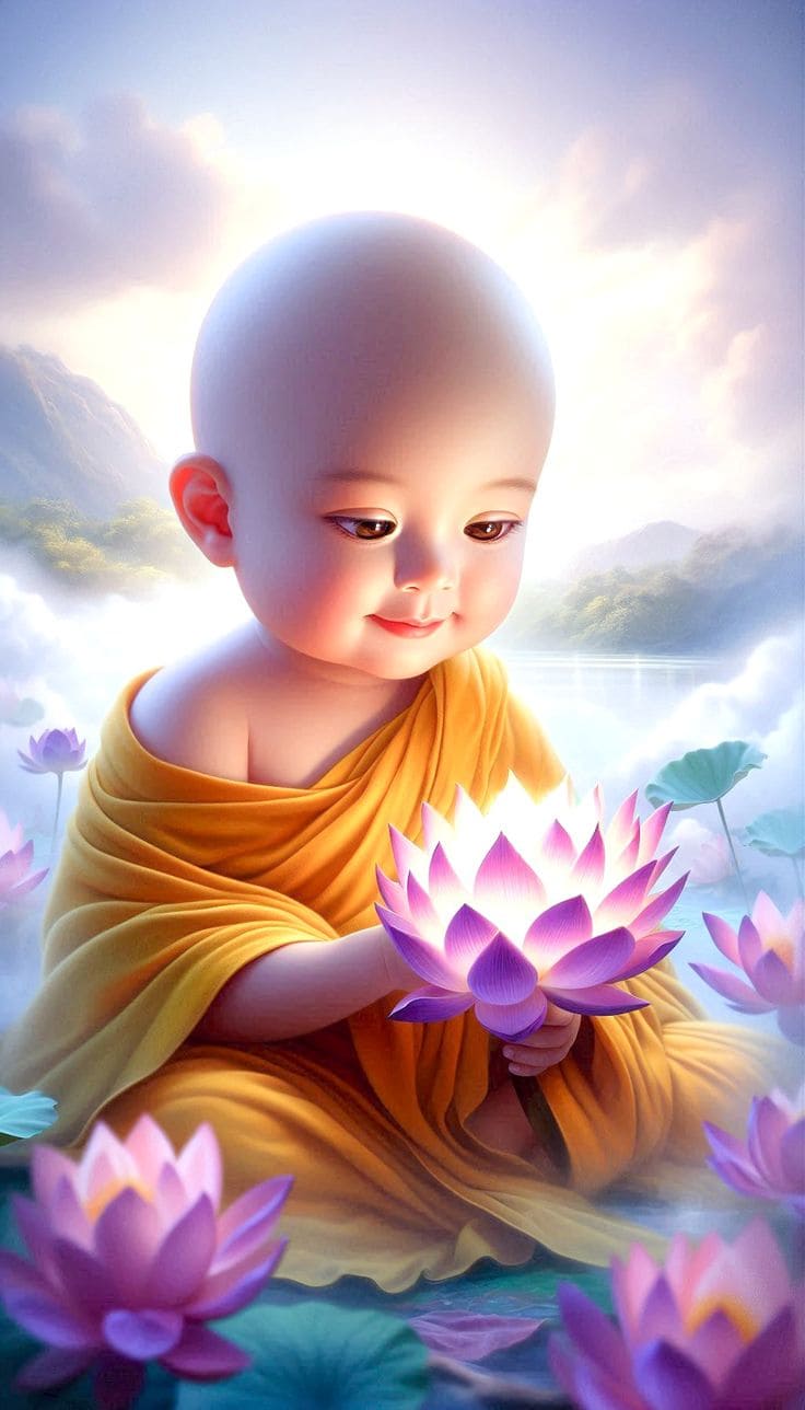 Hình Phật em bé mới nhất 