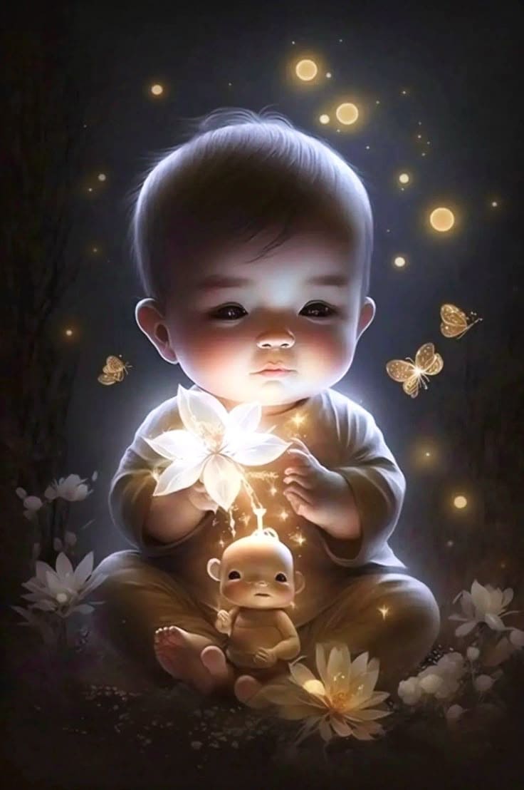 Hình Phật em bé mới nhất 