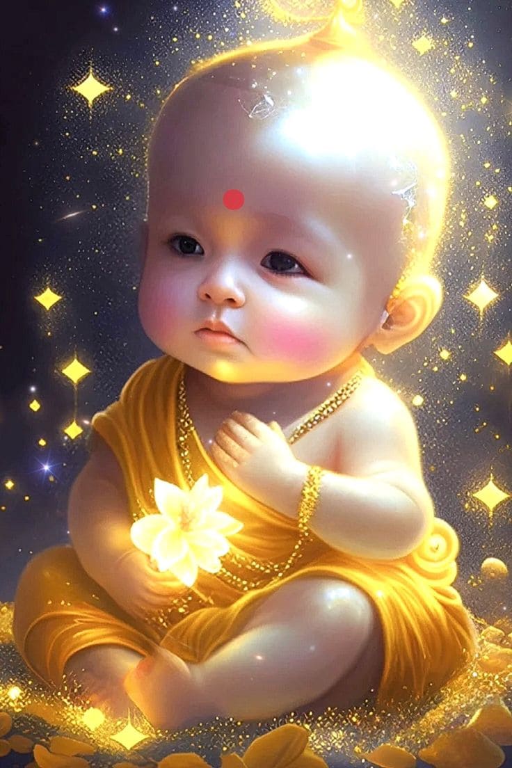 Hình Phật em bé mới nhất 