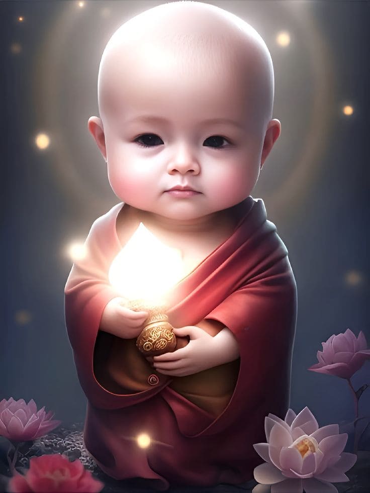 Hình Phật em bé mới nhất 