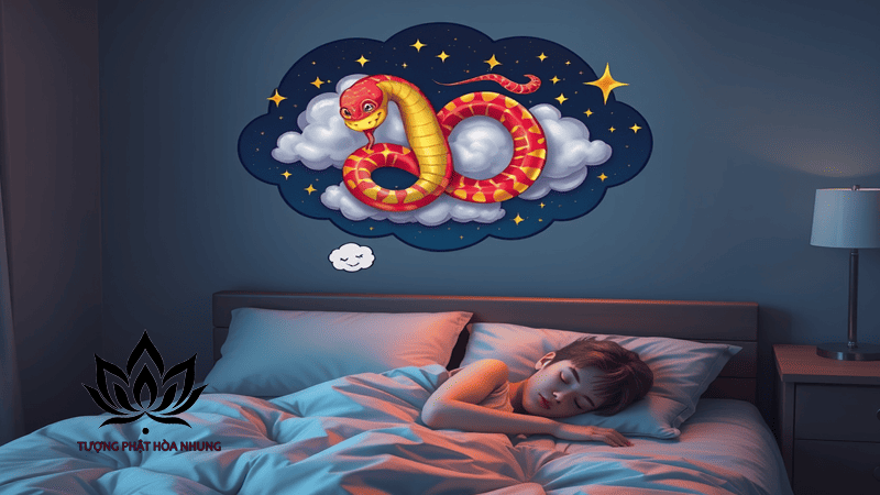 Các tình huống cụ thể khi mơ thấy 1 con rắn và ý nghĩa của chúng