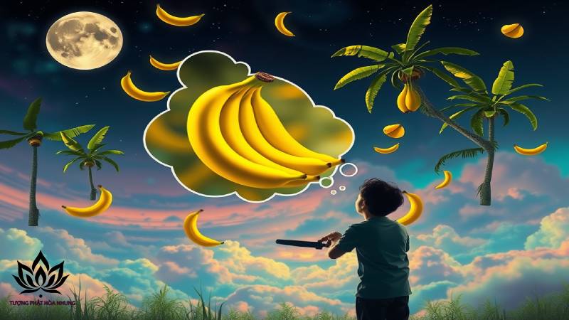 Mơ Thấy Chặt Cây Chuối Đánh Con Gì? Giải Mã Chi Tiết Giấc Mơ 2 Góc Nhìn Tâm Linh và Phong Thủy Về Giấc Mơ Chặt Cây Chuối