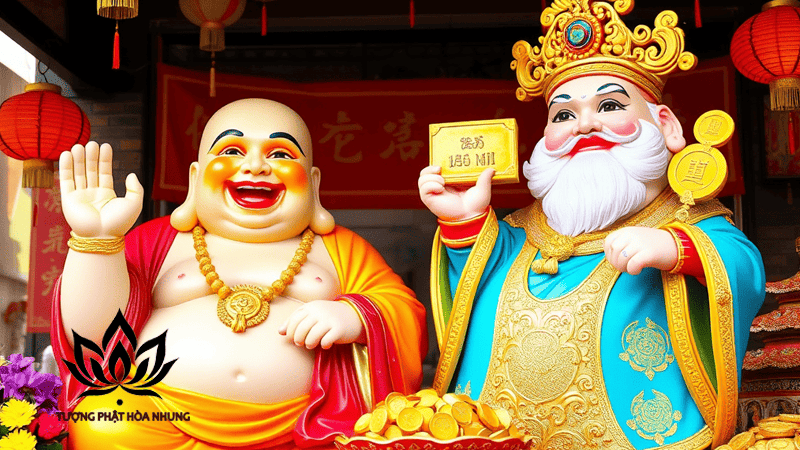 Ý Nghĩa Tâm Linh Sâu Sắc Của Phật Di Lặc Và Thần Tài