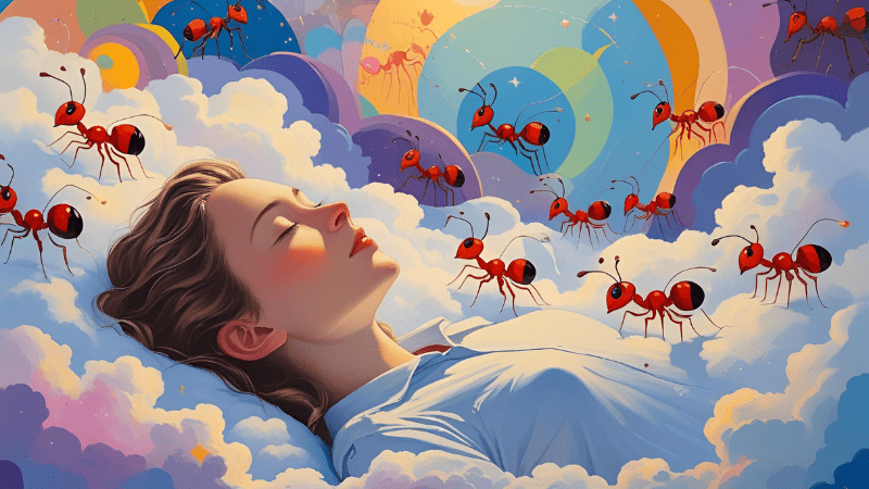 Common Dream Scenarios Involving Ants and Their Meanings
