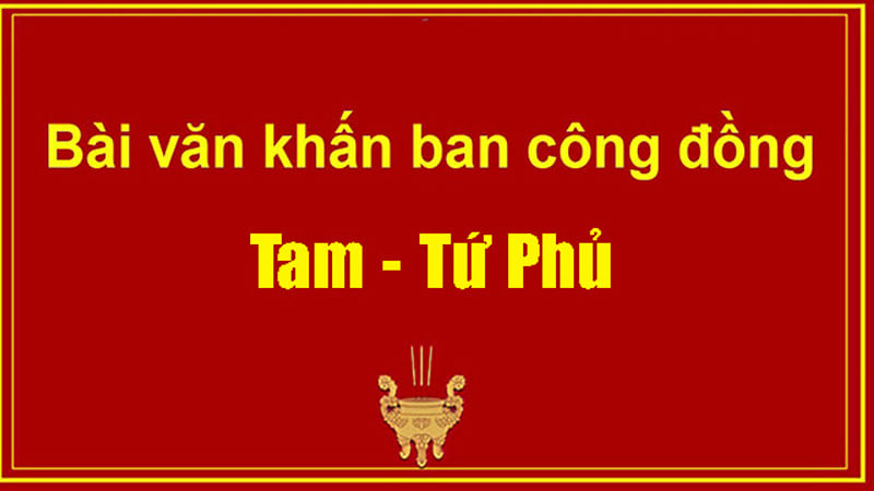 Văn Khấn Tứ Phủ Tại Nhà: Ý Nghĩa, Cách Thực Hiện và Bài Khấn Chi Tiết