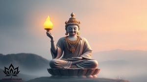 Nguồn gốc hình tượng Đại Thế Chí Bồ Tát cầm đèn