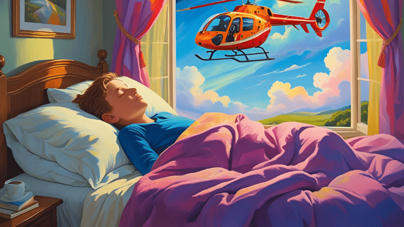 Decoding the Helicopter Dream Meaning
