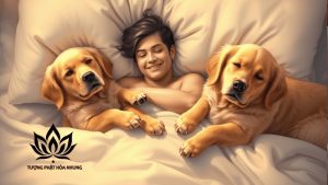 Giải Mã Giấc Mơ Thấy 2 Con Chó Vàng: Ý Nghĩa Tâm Linh 