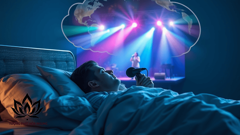 Mơ thấy người khác hát karaoke